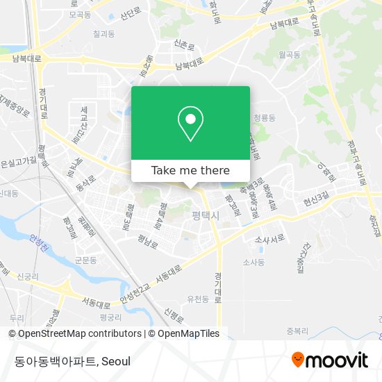 동아동백아파트 map