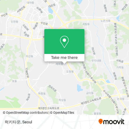 럭키타운 map