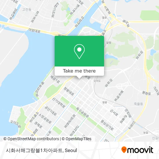 시화서해그랑블1차아파트 map