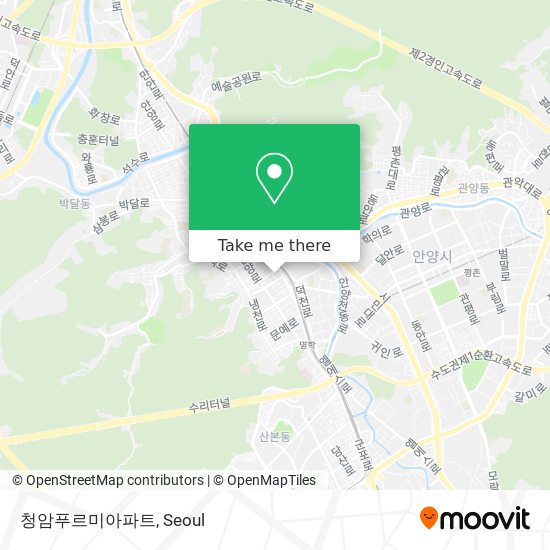 청암푸르미아파트 map