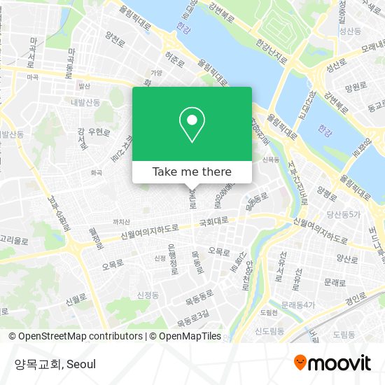 양목교회 map