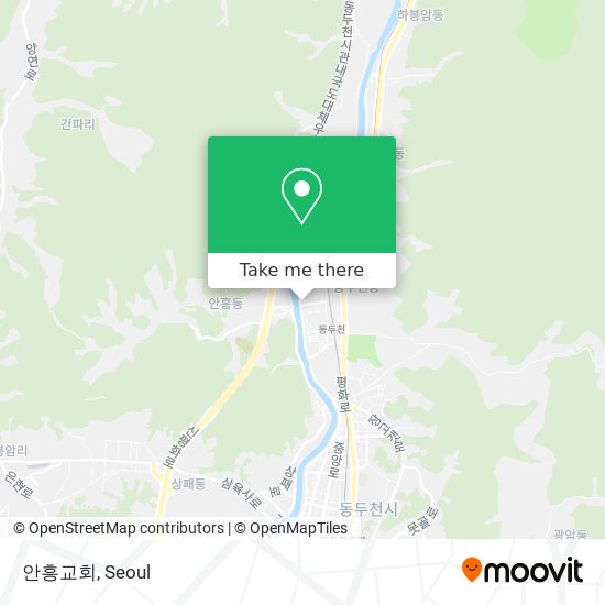 안흥교회 map