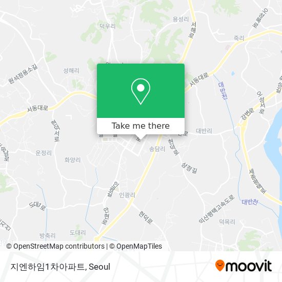 지엔하임1차아파트 map