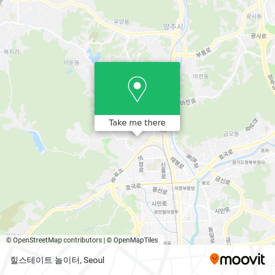 힐스테이트 놀이터 map