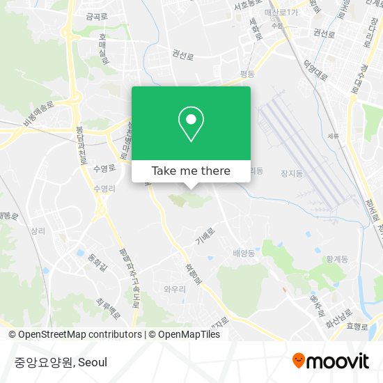 중앙요양원 map