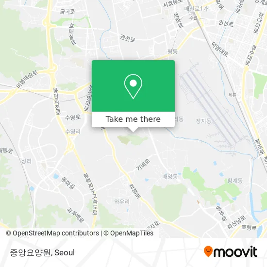 중앙요양원 map