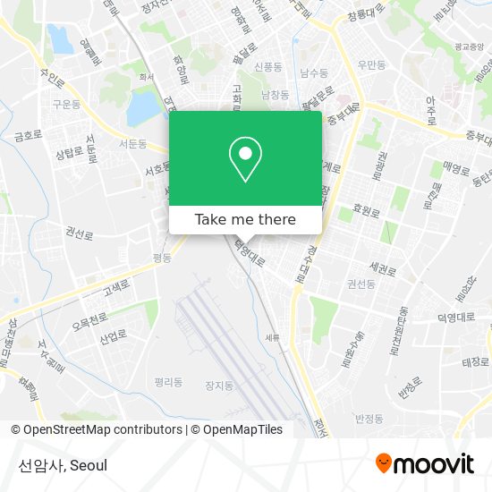 선암사 map