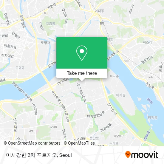 미사강변 2차 푸르지오 map