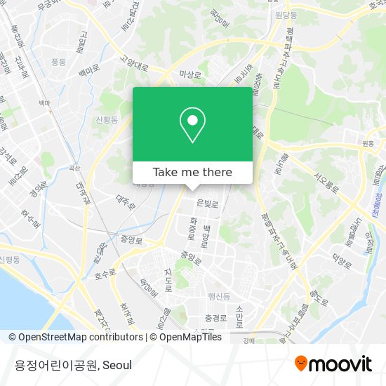 용정어린이공원 map