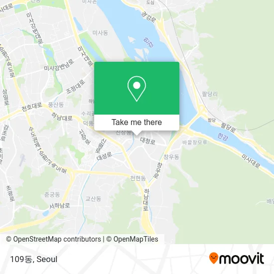 109동 map