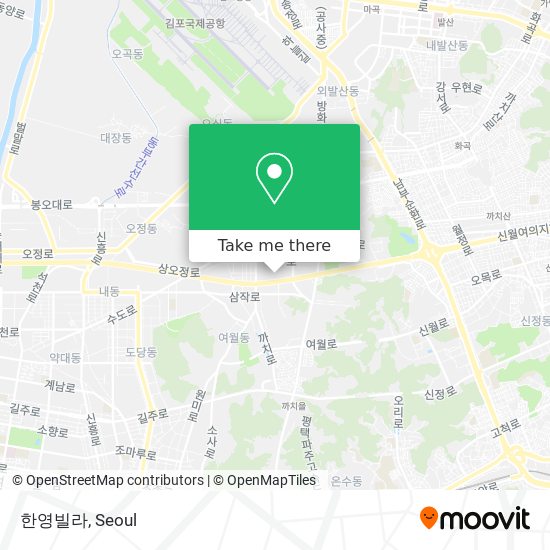 한영빌라 map
