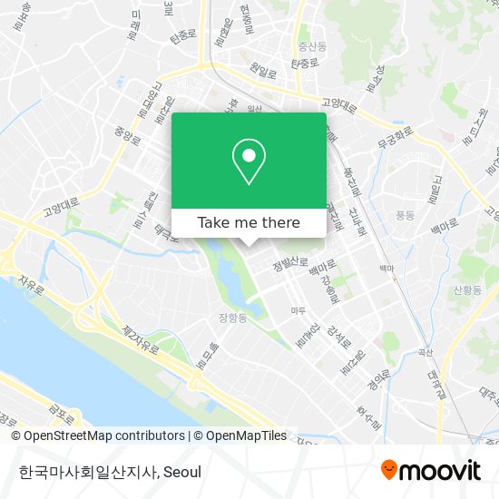 한국마사회일산지사 map