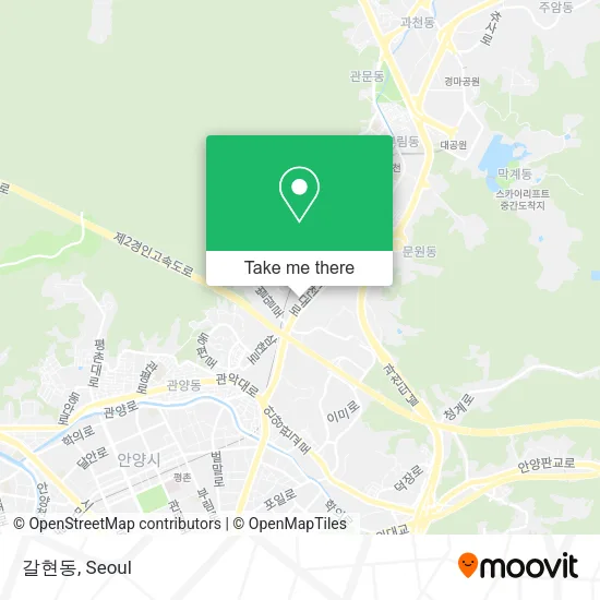 갈현동 map