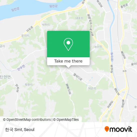 한국 Smt map