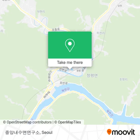 중앙내수면연구소 map