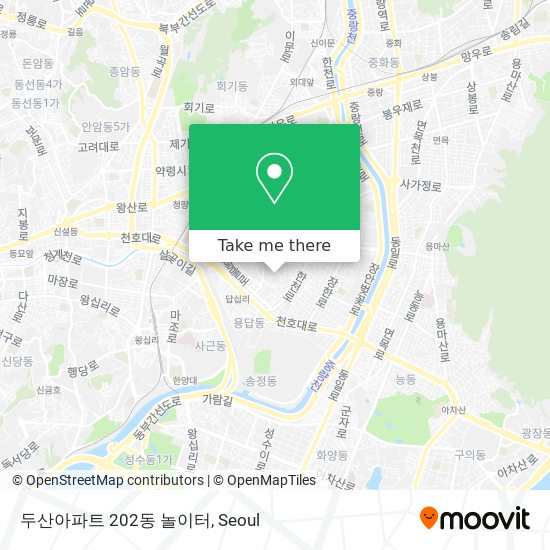 두산아파트 202동 놀이터 map