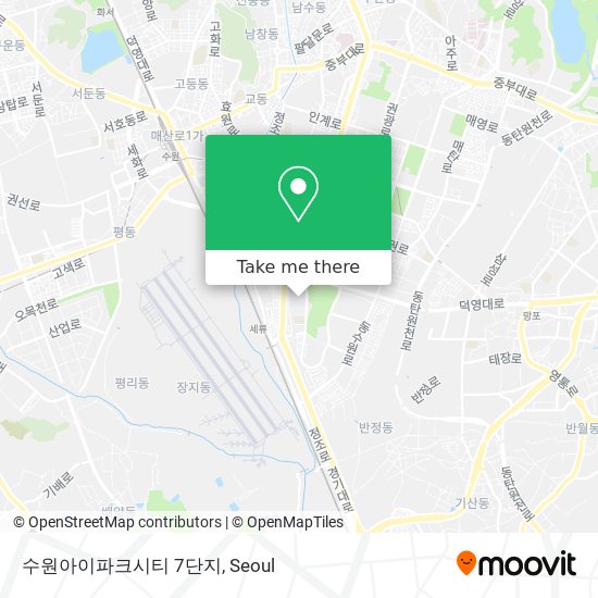 수원아이파크시티 7단지 map