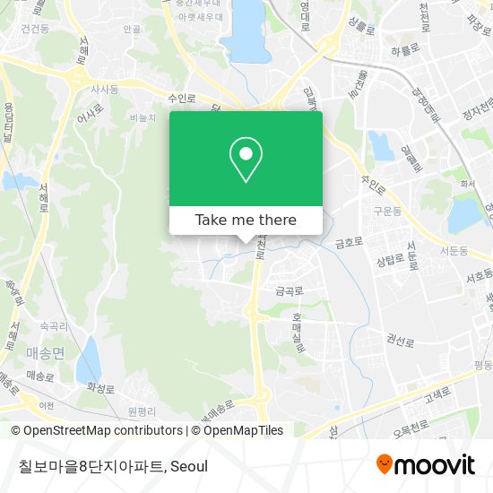 칠보마을8단지아파트 map