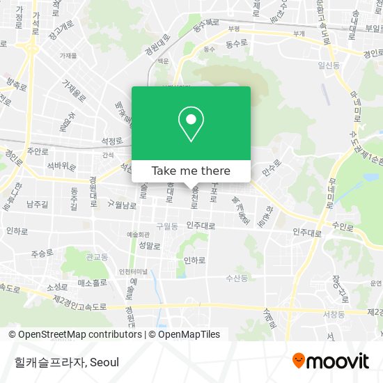 힐캐슬프라자 map