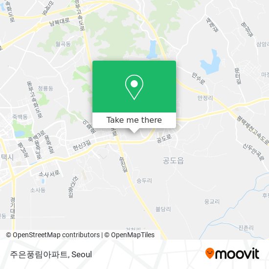 주은풍림아파트 map