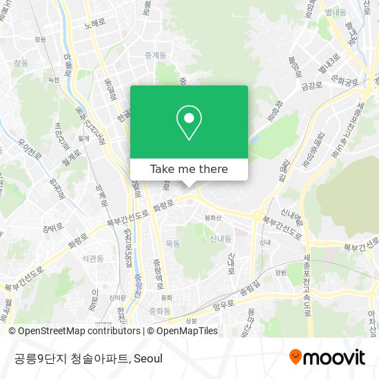 공릉9단지 청솔아파트 map