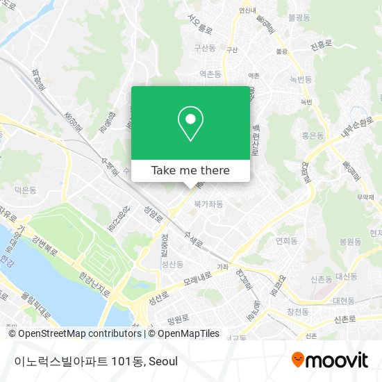 이노럭스빌아파트 101동 map
