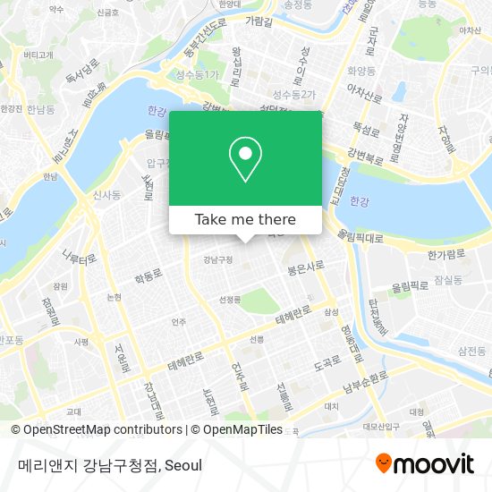 메리앤지 강남구청점 map