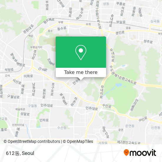 612동 map