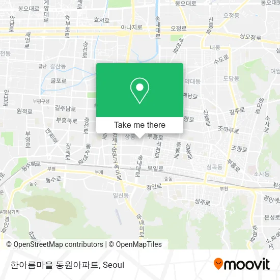 한아름마을 동원아파트 map