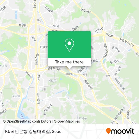 Kb국민은행 강남대역점 map