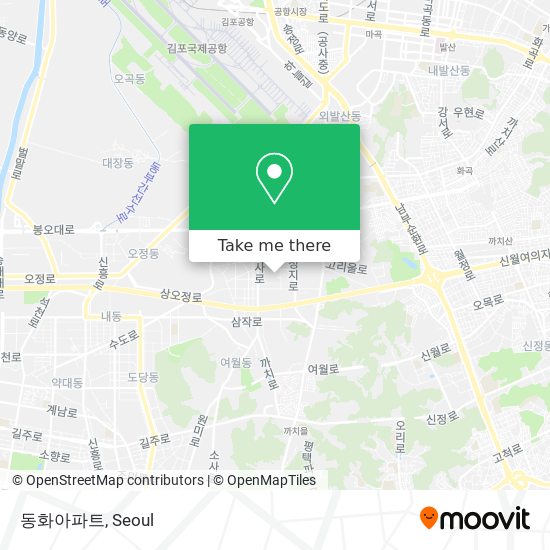 동화아파트 map