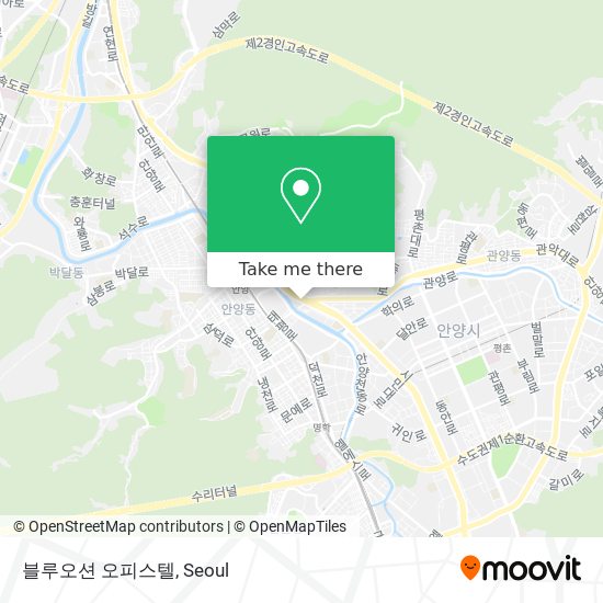 블루오션 오피스텔 map