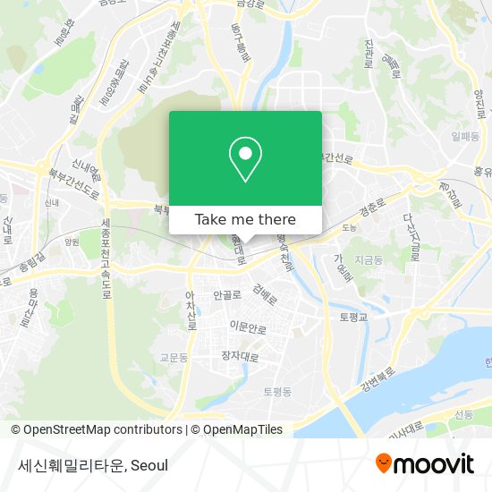 세신훼밀리타운 map
