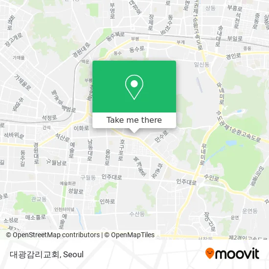 대광감리교회 map
