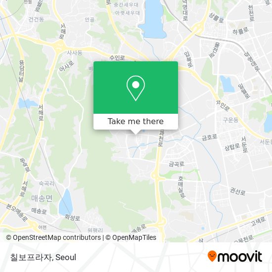 칠보프라자 map