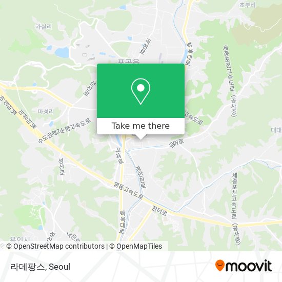 라데팡스 map