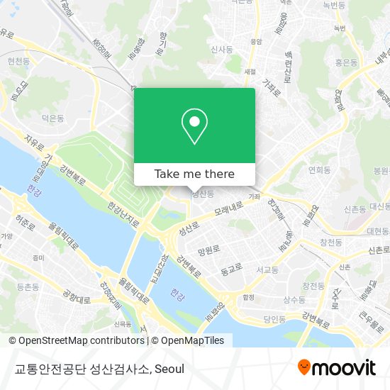 교통안전공단 성산검사소 map