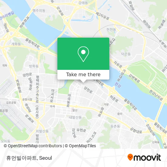 휴먼빌아파트 map