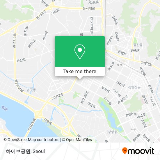 하이브공원 map
