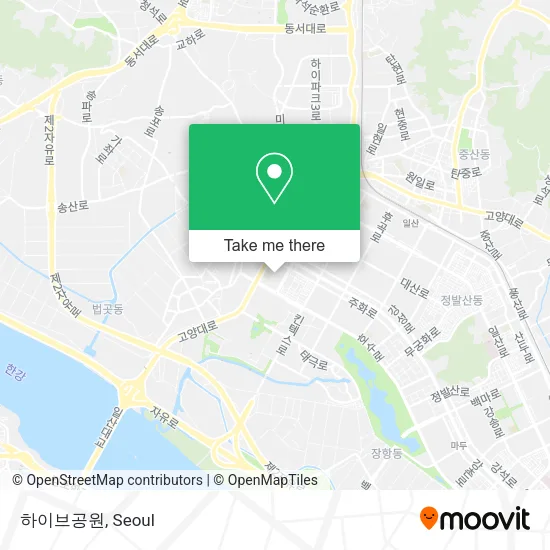 하이브공원 map
