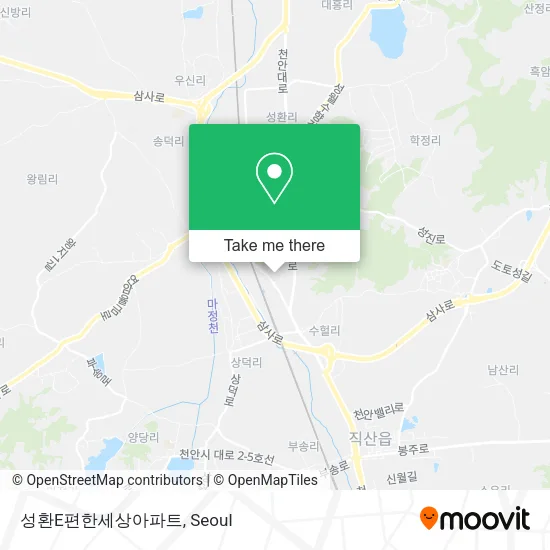 성환E편한세상아파트 map