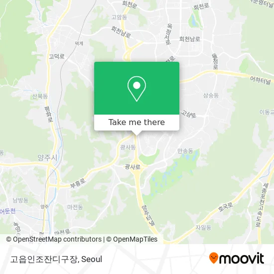 고읍인조잔디구장 map