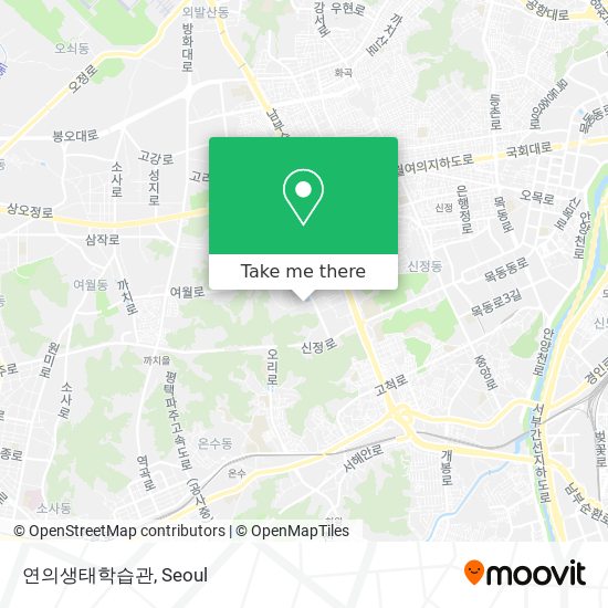 연의생태학습관 map