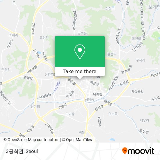 3공학관 map