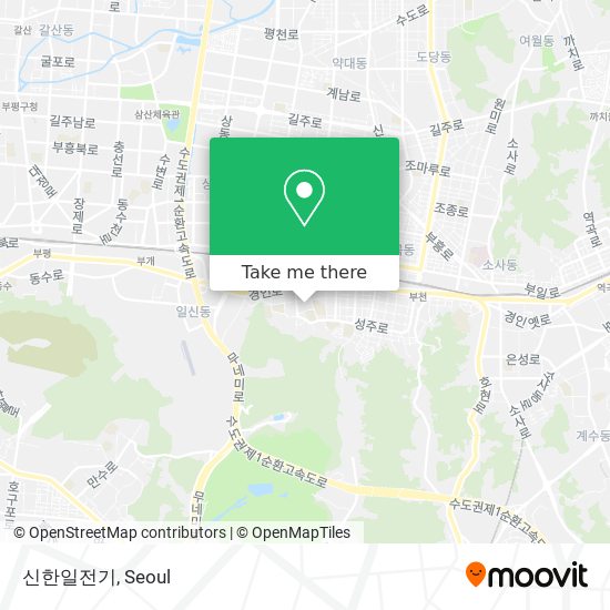 신한일전기 map