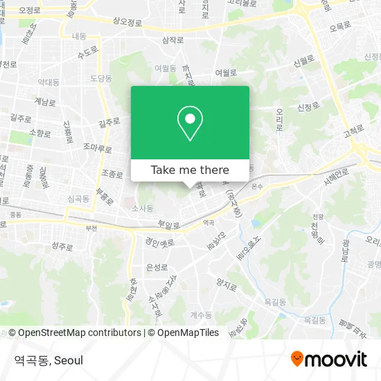 역곡동 map