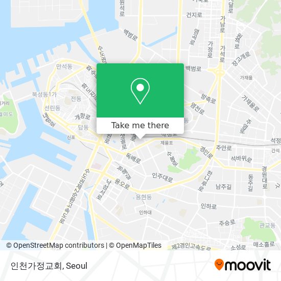인천가정교회 map
