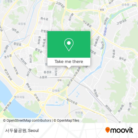 서두물공원 map