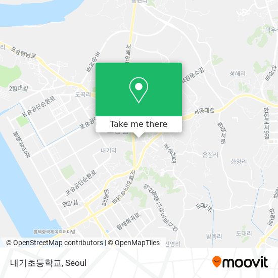 내기초등학교 map