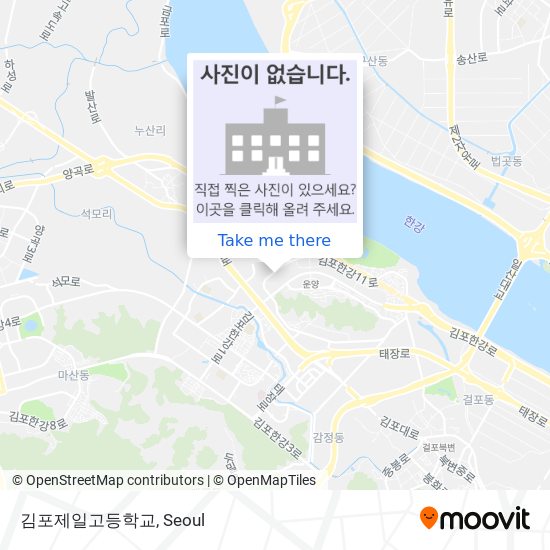 김포제일고등학교 map